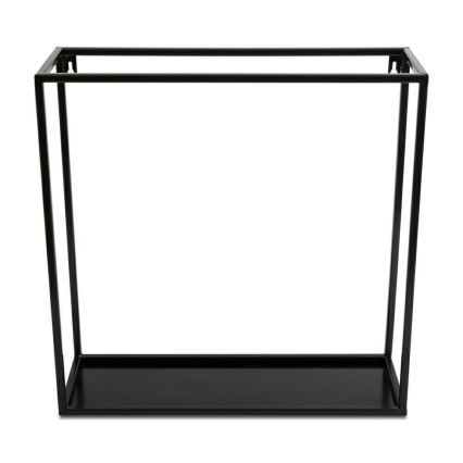 Wall shelf 45x45 cm black