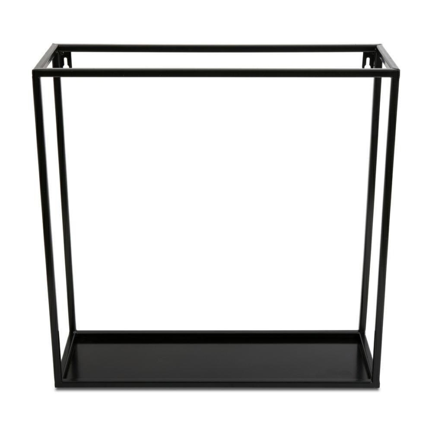 Wall shelf 45x45 cm black