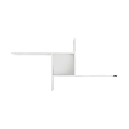 Wall shelf 50x100 cm shiny white