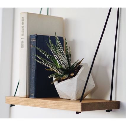 Wall shelf 50x40 cm spruce