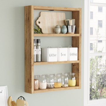 Wall shelf 60x43,2 cm pine atlantic