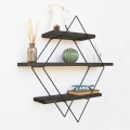 Wall shelf 60x60 cm spruce