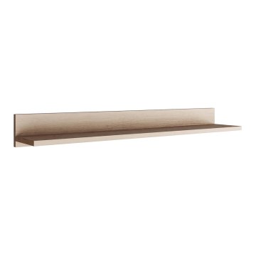 Wall shelf BASIC 12x104 cm oak jackson hickory