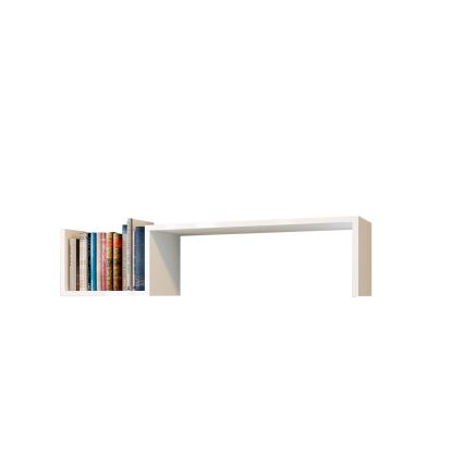 Wall shelf BIENCE 21,4x87,8 cm white