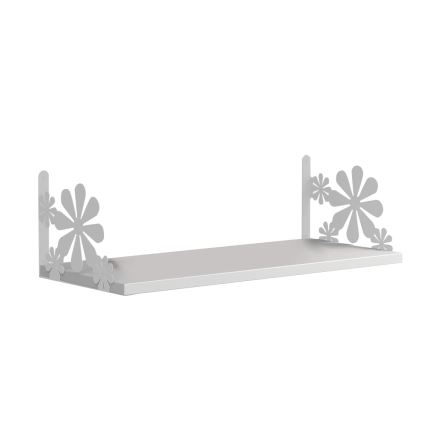 Wall shelf CICEK 25x72 cm white