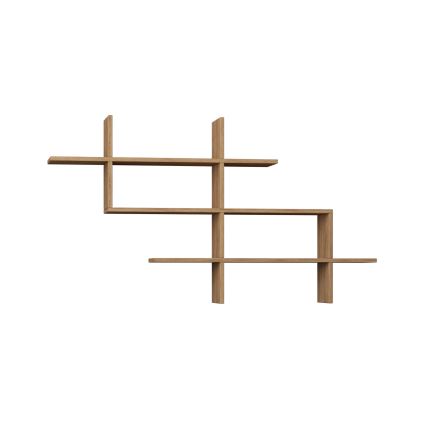 Wall shelf HALIC 82x150 cm oak