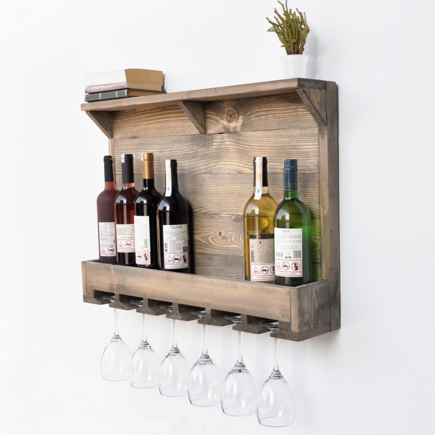Wall shelf ICKI 50x70 cm spruce