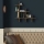 Wall shelf JUKE 80x81,8 cm brown