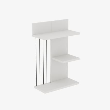Wall shelf KINIK 60x40 cm white