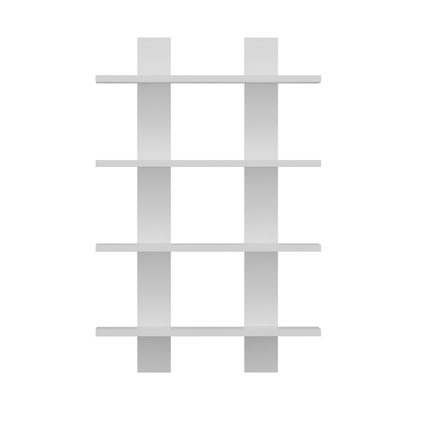 Wall shelf LAUREL 90x60 cm white