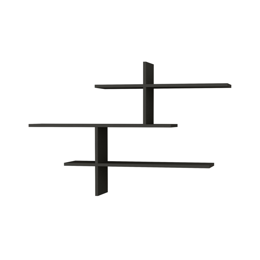 Wall shelf LEO 80,5x123 cm anthracite