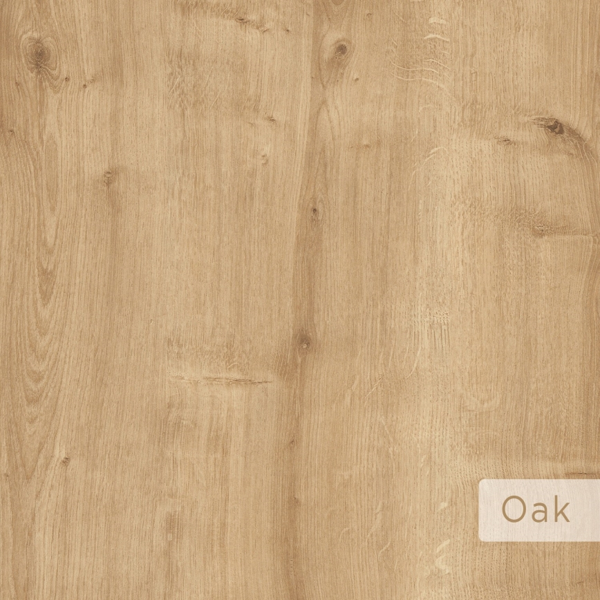 Wall shelf LEO 80,5x123 cm oak