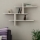 Wall shelf LEO 80,5x123 cm white