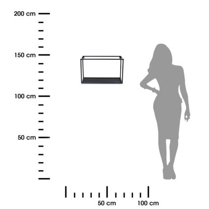 Wall shelf LOFT 30x50 cm