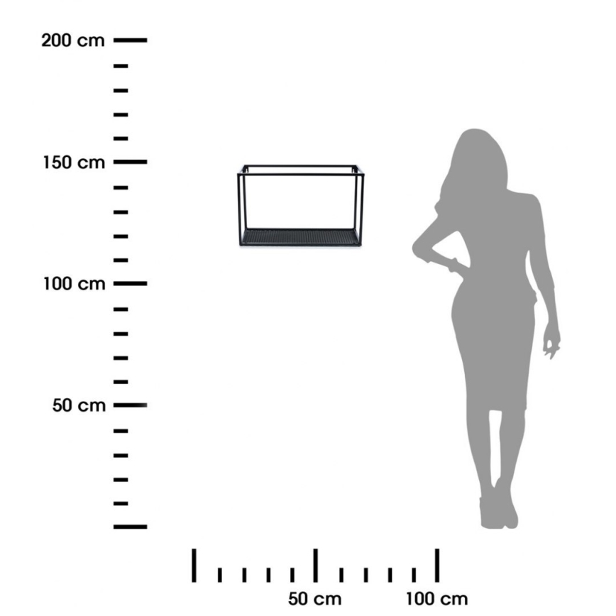 Wall shelf LOFT 30x50 cm