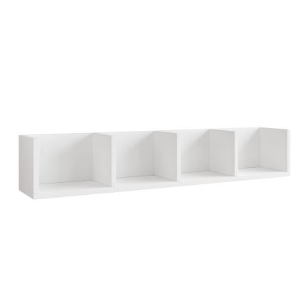 Wall shelf LOTIKO 17x95 cm white