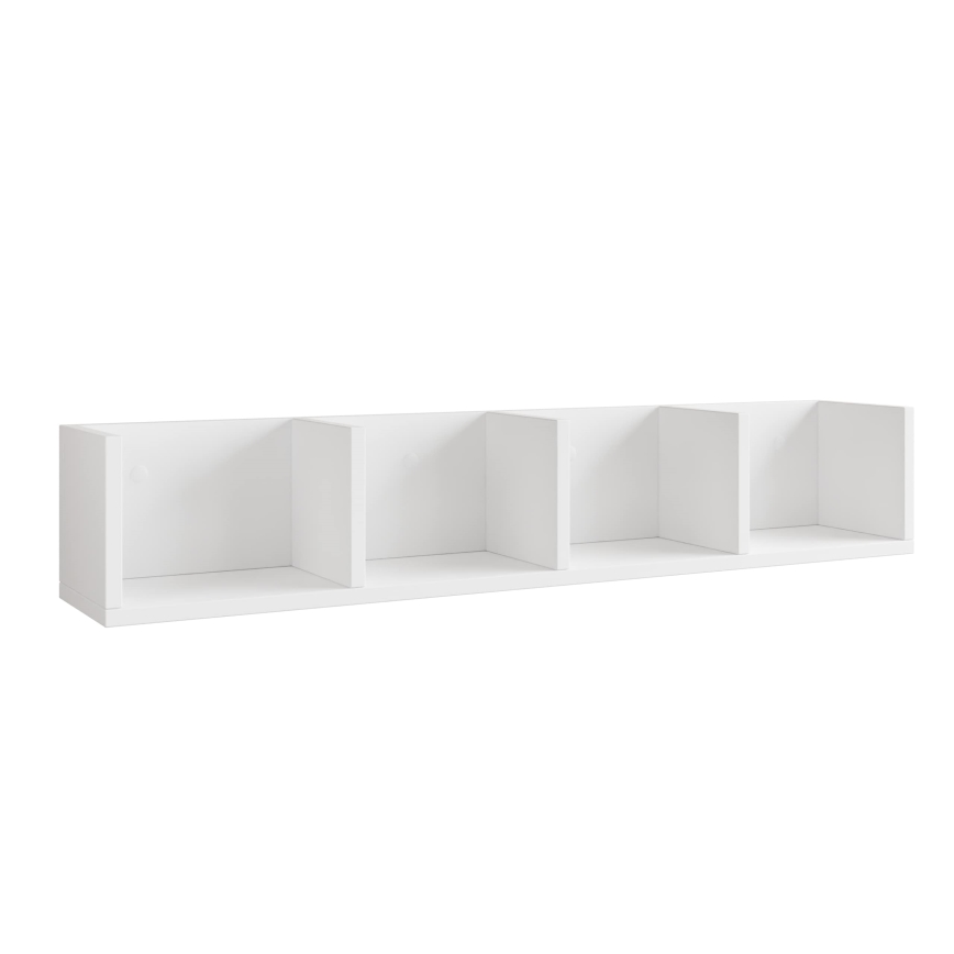 Wall shelf LOTIKO 17x95 cm white