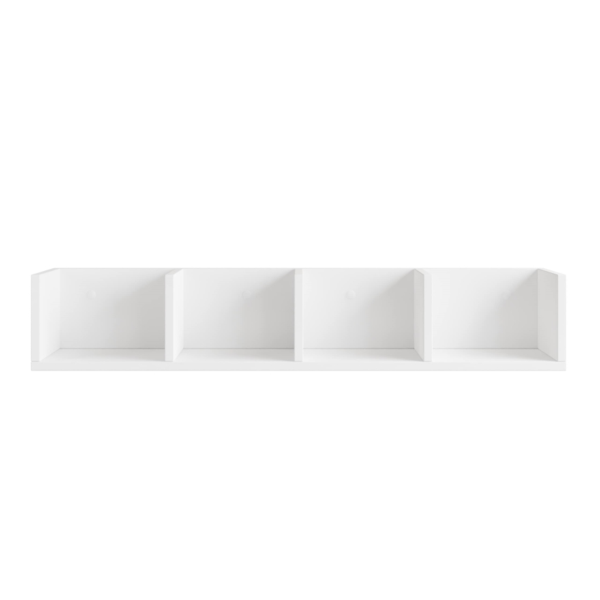 Wall shelf LOTIKO 17x95 cm white