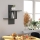 Wall shelf MILL 70x64 cm anthracite
