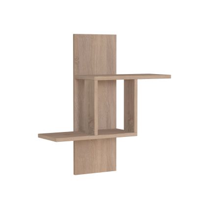 Wall shelf MILL 70x64 cm beige