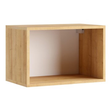 Wall shelf PAVO 32,5x50 cm gold oak