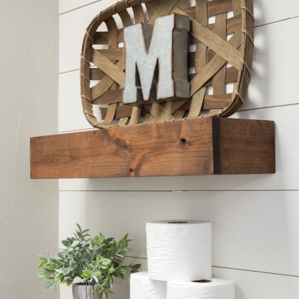 Wall shelf RAF 9x60 cm spruce