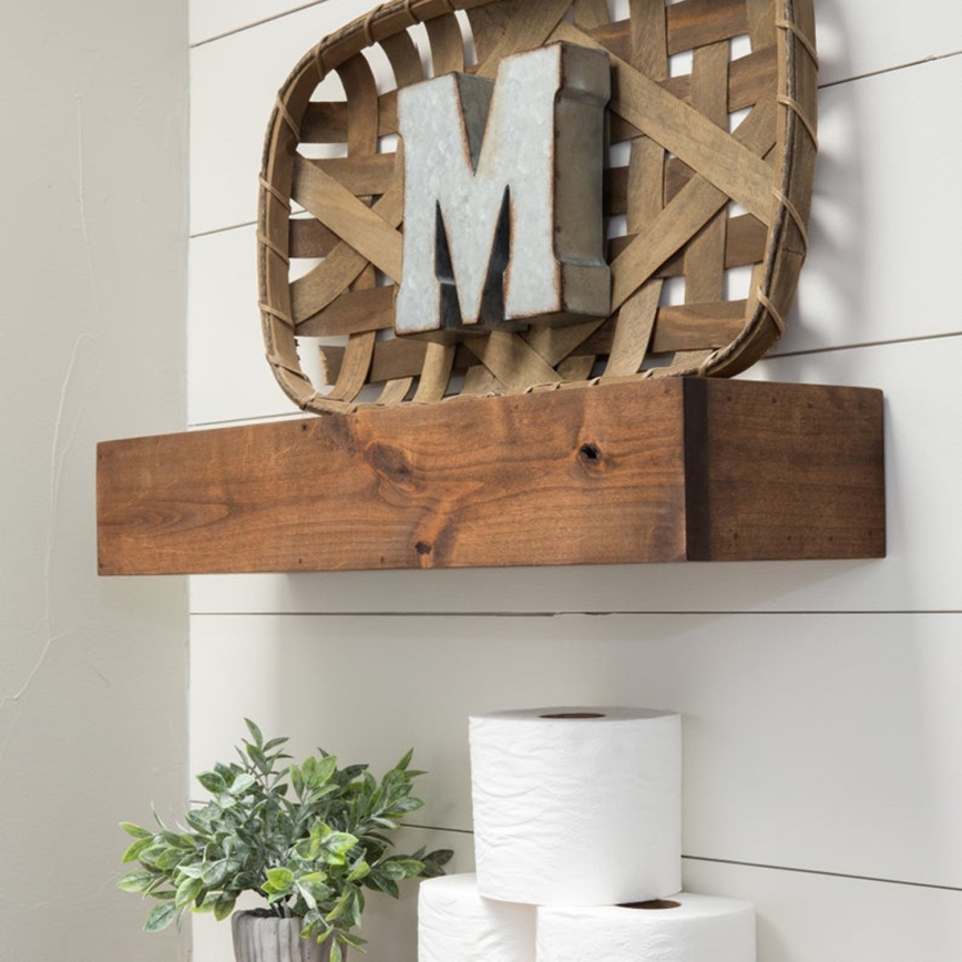 Wall shelf RAF 9x60 cm spruce