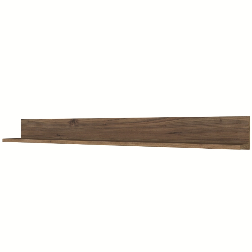 Wall shelf RANI 135,8x15 cm brown