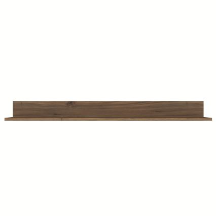 Wall shelf RANI 135,8x15 cm brown