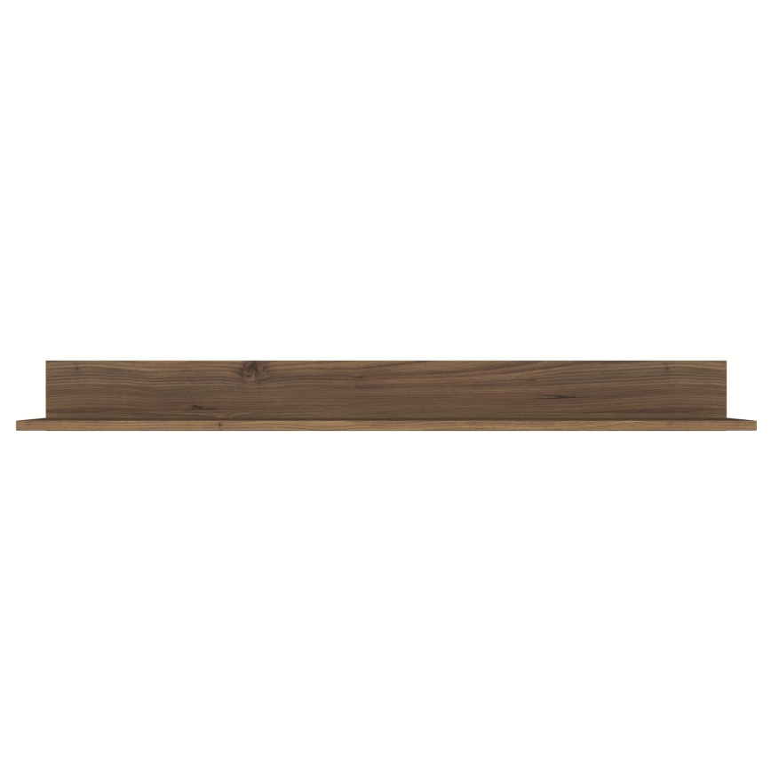 Wall shelf RANI 135,8x15 cm brown