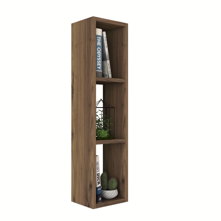 Wall shelf RANI 22,1x90 cm brown