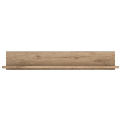 Wall shelf RANI 90x15 cm brown