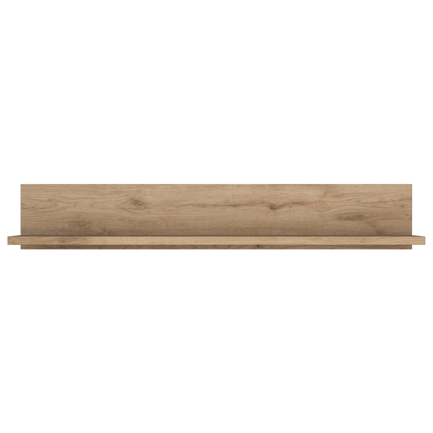 Wall shelf RANI 90x15 cm brown