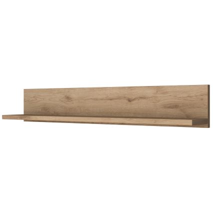 Wall shelf RANI 90x15 cm brown