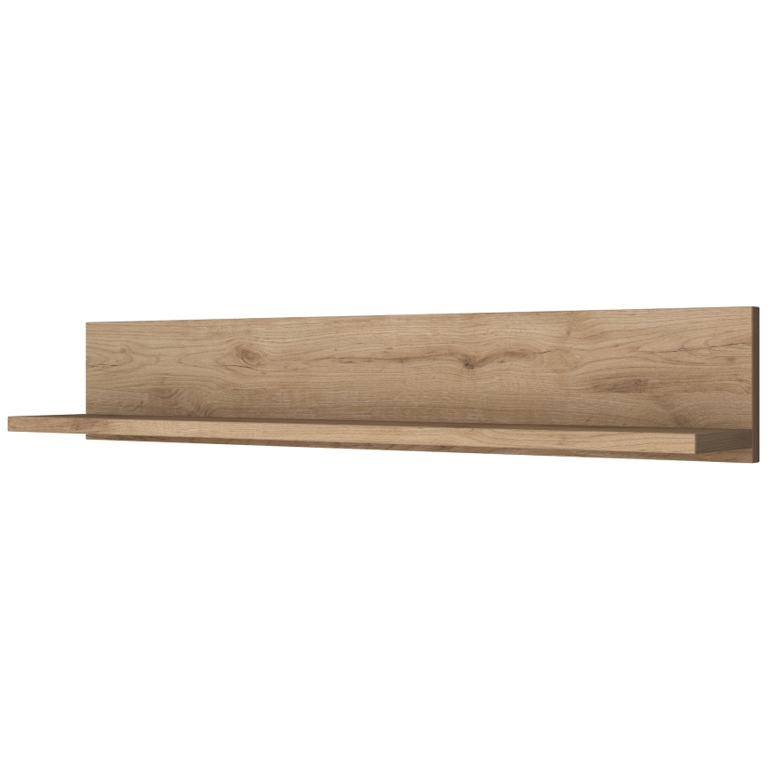 Wall shelf RANI 90x15 cm brown