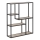 Wall shelf SARON oak sonoma/black