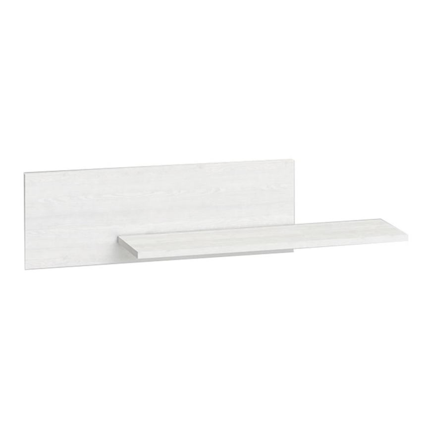 Wall shelf SARPA 23x92 cm white