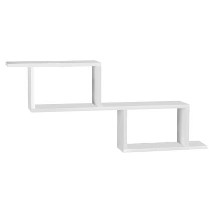 Wall shelf SELENE 45x101,4 cm white