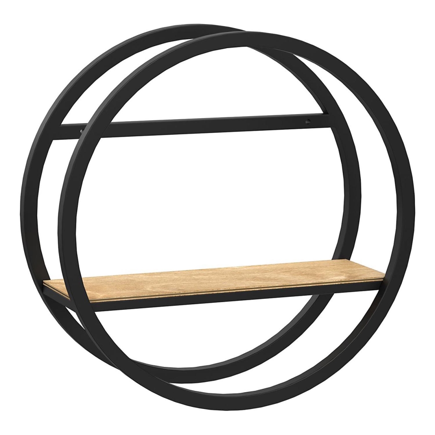 Wall shelf SHELF d. 39,5 cm oak
