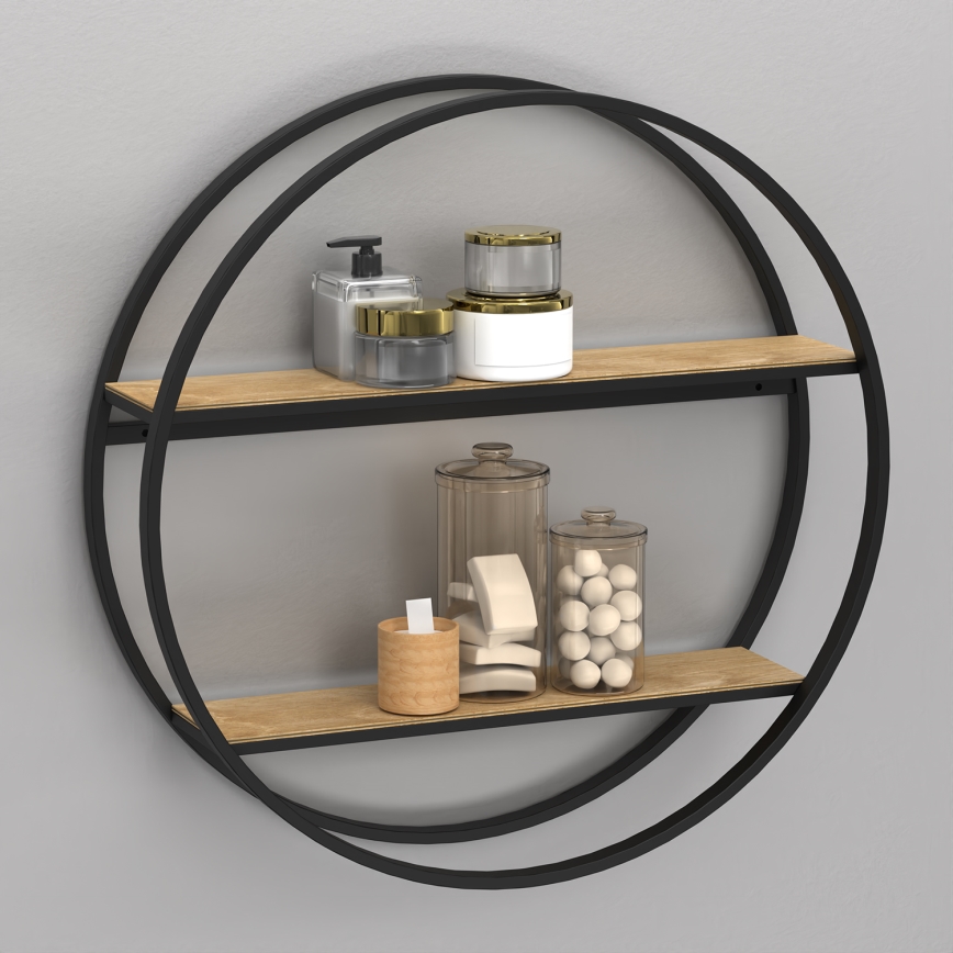 Wall shelf SHELF d. 62,5 cm oak