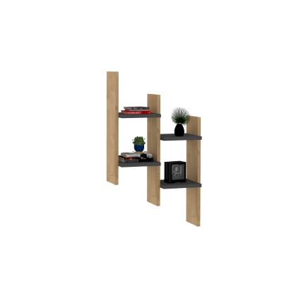 Wall shelf SU 85x49 cm beige/anthracite
