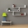 Wall shelf TIBET 66,5x119 cm white
