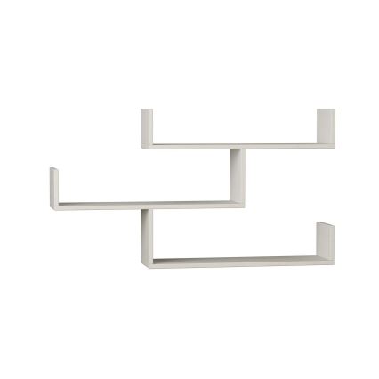 Wall shelf TIBET 66,5x119 cm white