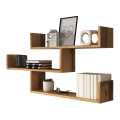 Wall shelf TRIO 55x119 cm oak wotan