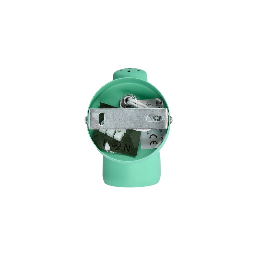 Wall small lamp PICARDO 1xE14/40W/230V turquoise