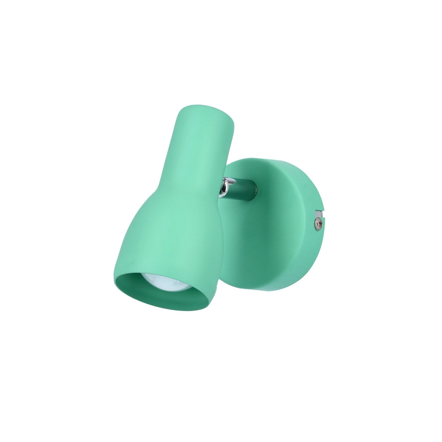 Wall small lamp PICARDO 1xE14/40W/230V turquoise
