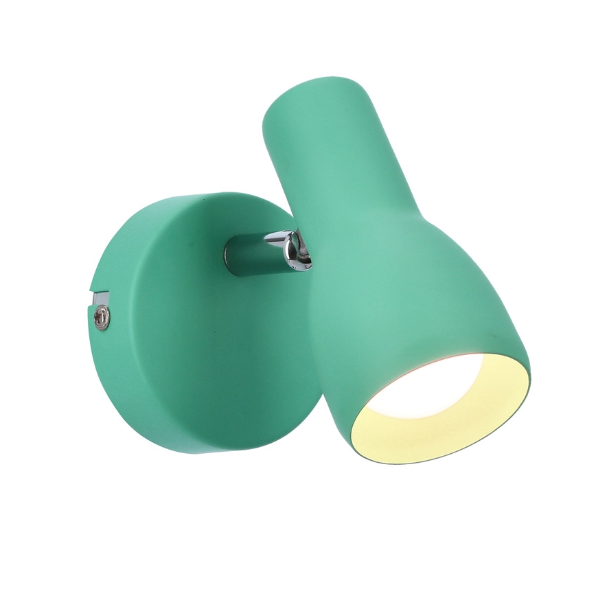 Wall small lamp PICARDO 1xE14/40W/230V turquoise