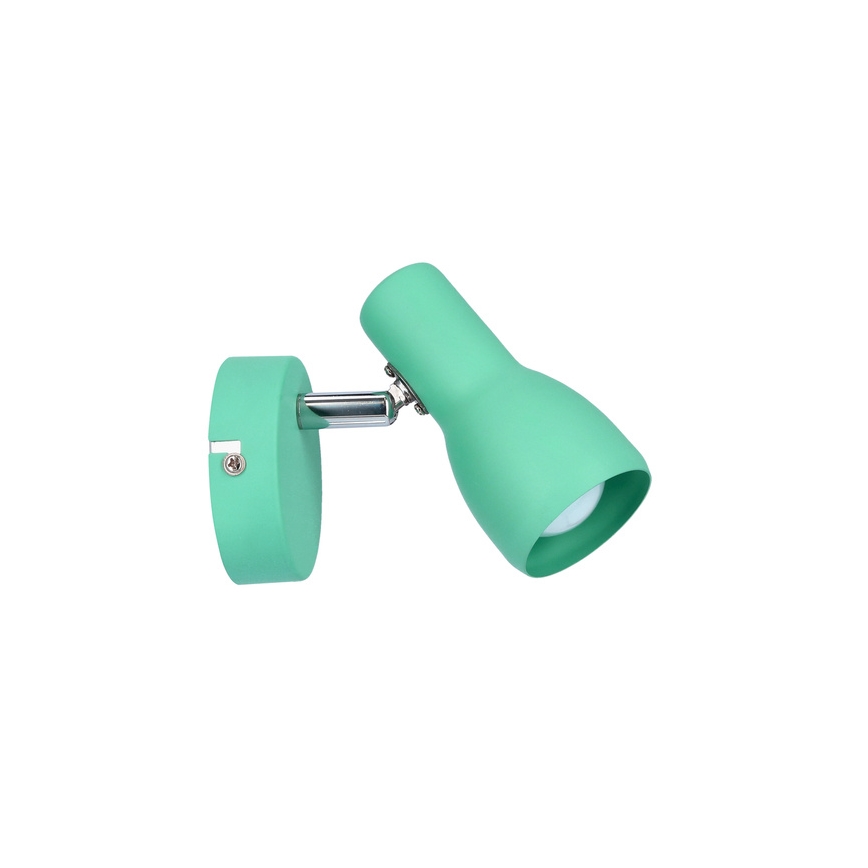 Wall small lamp PICARDO 1xE14/40W/230V turquoise