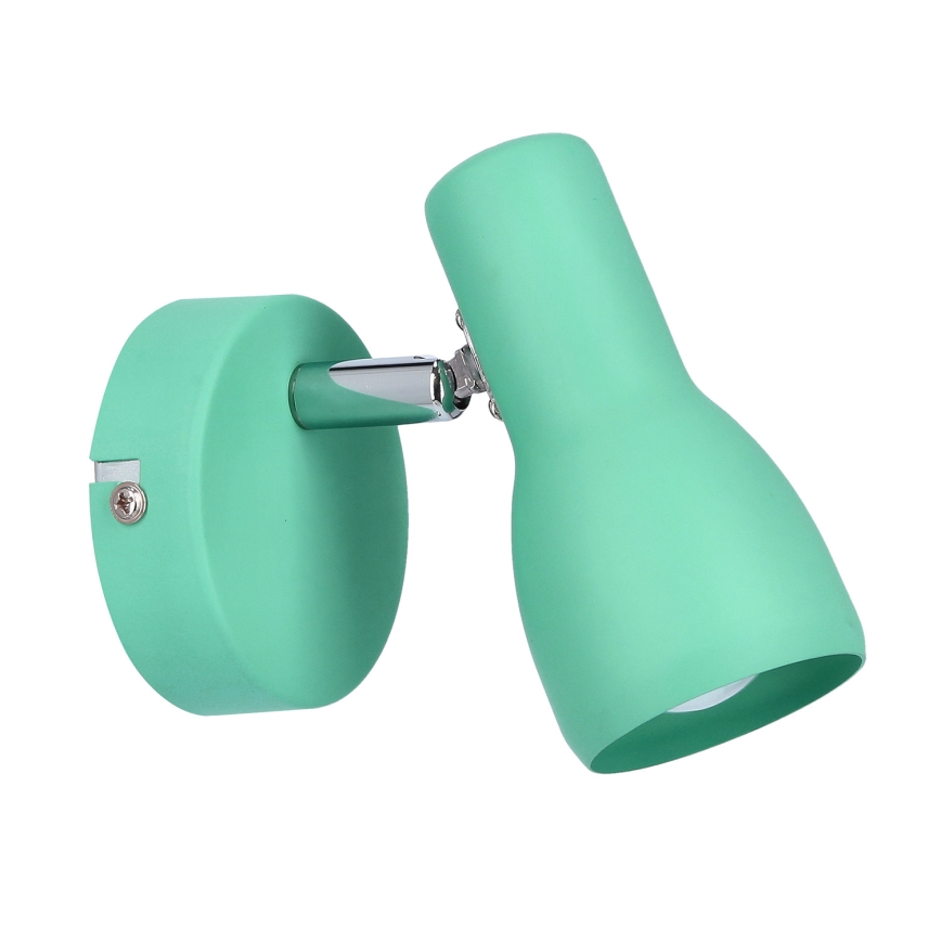Wall small lamp PICARDO 1xE14/40W/230V turquoise