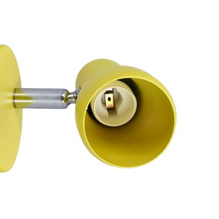 Wall small lamp PICARDO 1xE14/40W/230V yellow